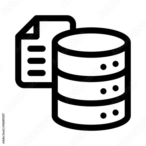 database line icon