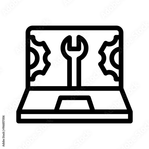 remote line icon