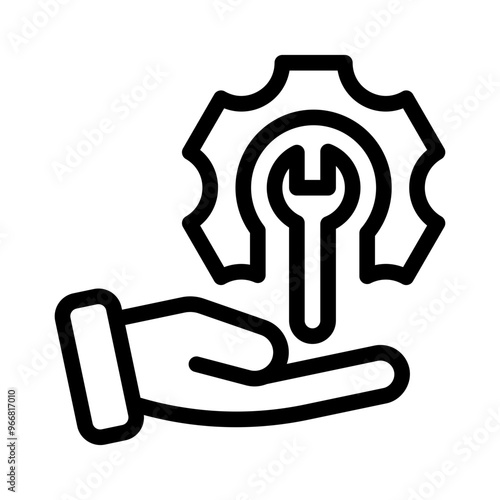 tech line icon