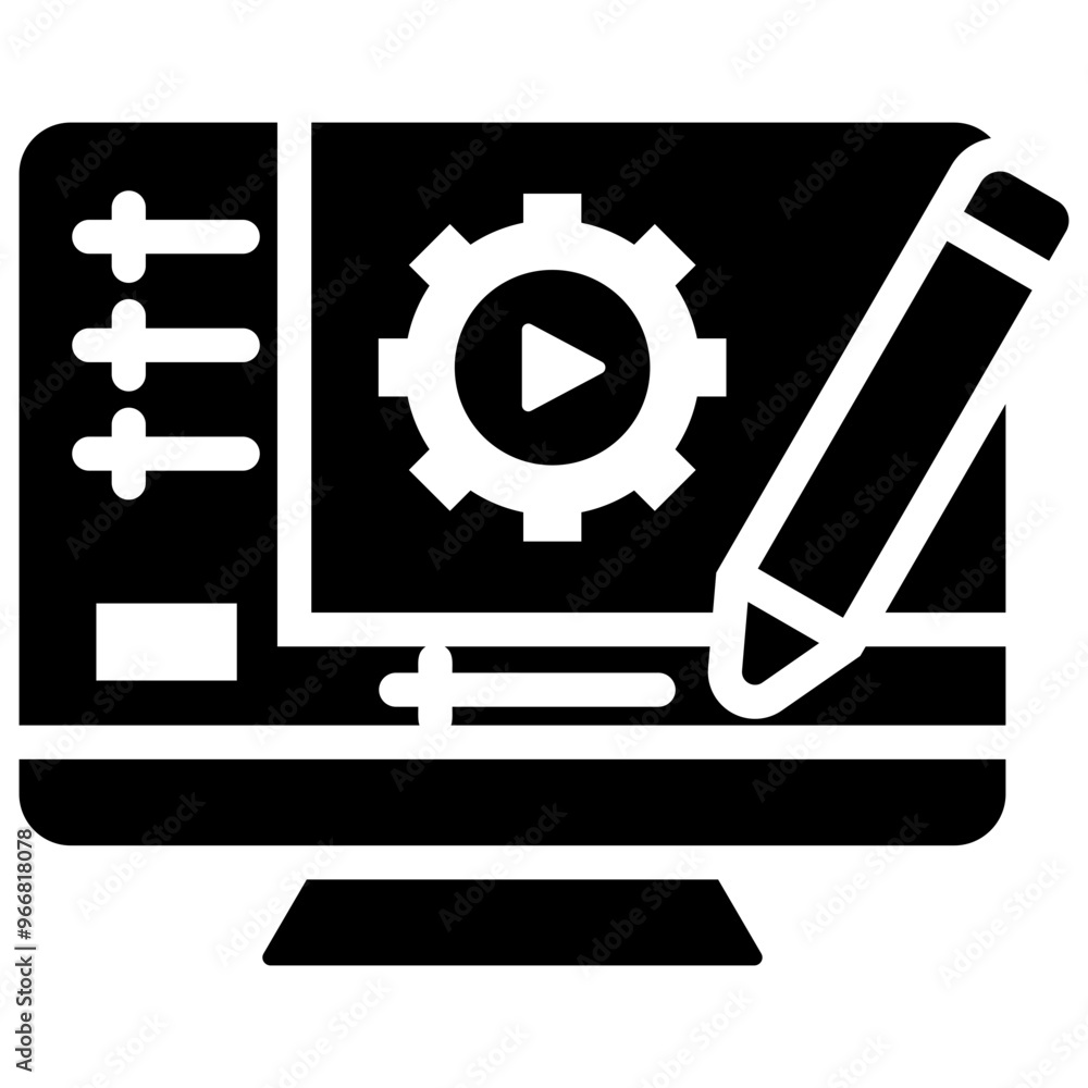 Content Editing Icon Content Editing Icon