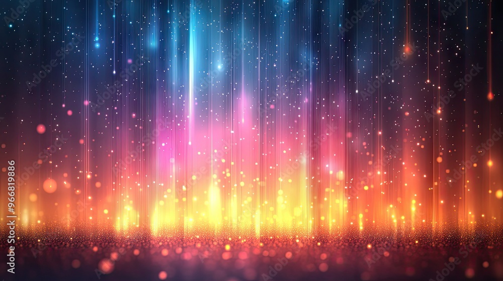 Obraz premium Abstract Glow Background