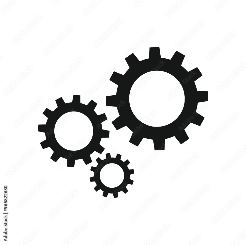 Machine Gear. Gear, options, preferences icon. Machine wheel icon Machine Gear. Gear, options, preferences icon. Machine wheel icon