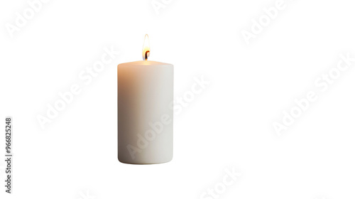 candle on transparent background