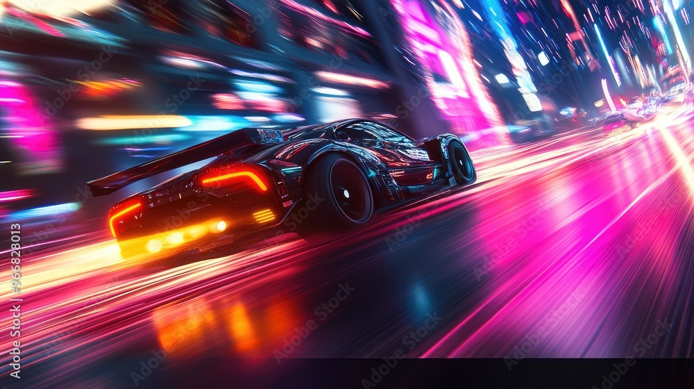 High-Speed Pursuit in a Neon Metropolis
High-Speed Pursuit in a Neon Metropolis