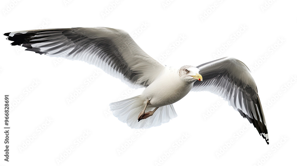 Obraz premium seagull on a transparent background