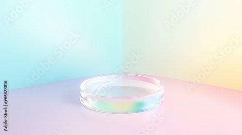 3D Geometric Shapes Podium for Product Display