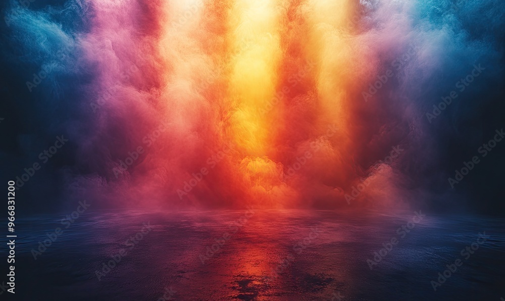 Abstract Colorful Smoke and Lights Abstract Colorful Smoke and Lights