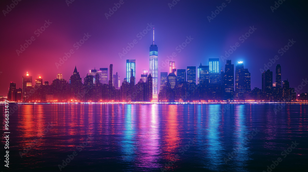 Skyline as Night Falls Skyline as Night Falls
