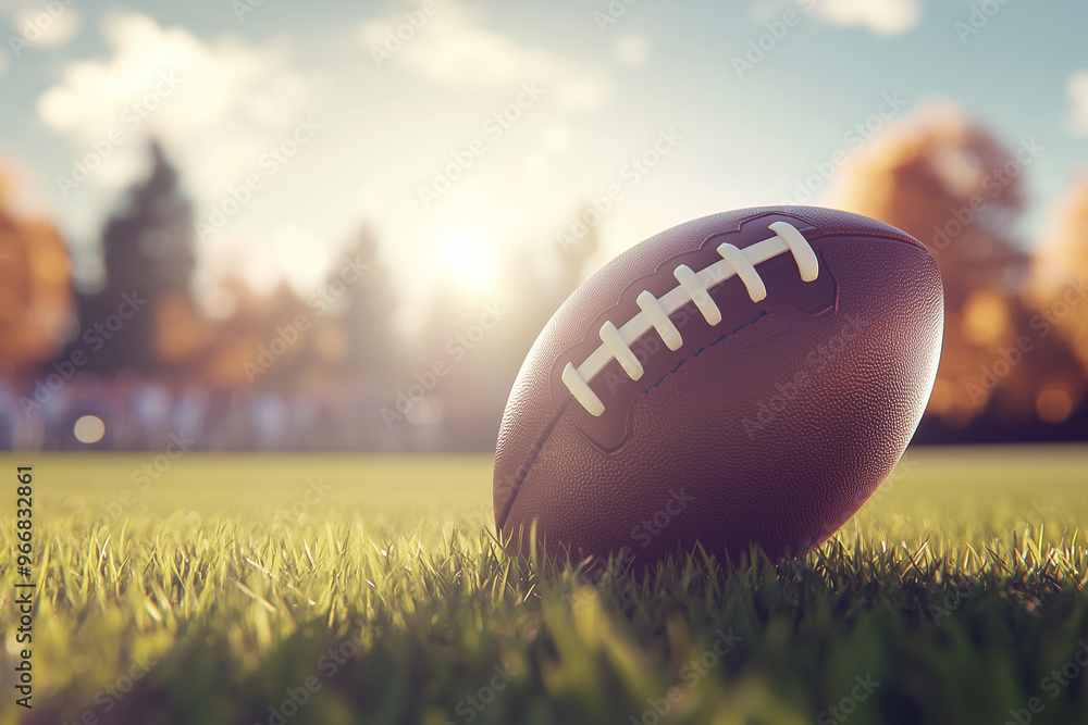 Football On The Field Football On The Field