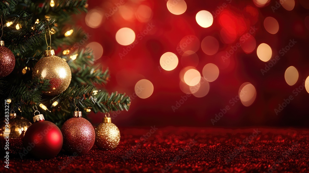 Christmas tree and decorations Christmas tree and decorations