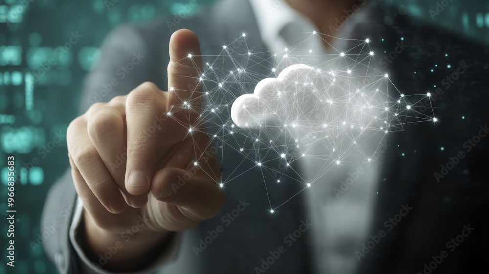 Hand Reaching for Cloud Computing Network Hand Reaching for Cloud Computing Network