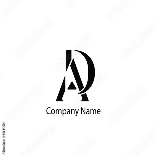 Colorful modern minimalist abstract logo design