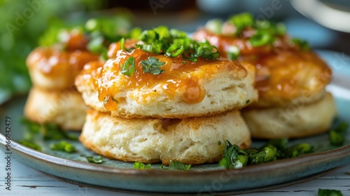 Fluffy Buttermilk Biscuits with Cheese