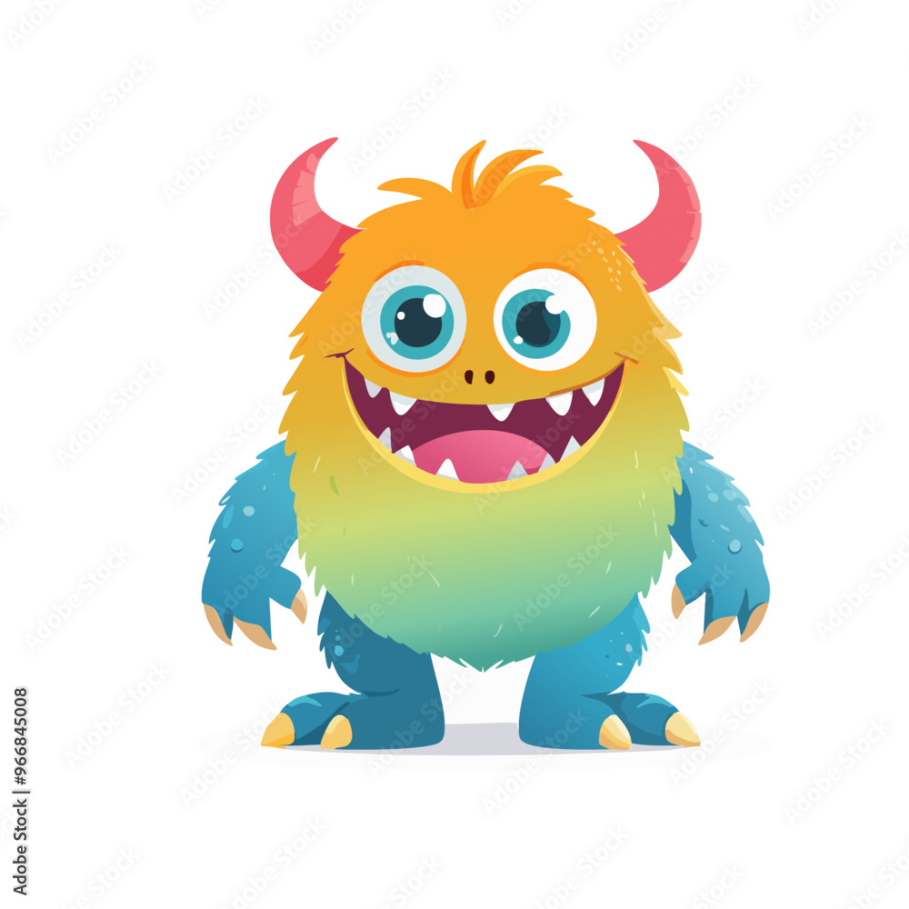 cute monster character set style 9 cute monster character set style 9