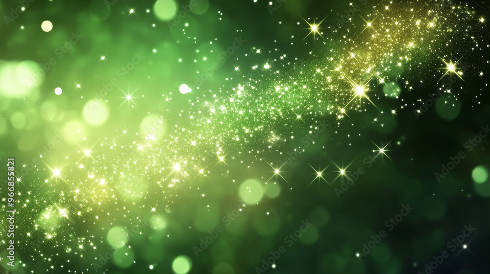 A bright green background with sparkling stars. It's a colorful design perfect for futuristic ads or brochures. A bright green background with sparkling stars. It's a colorful design perfect for futuristic ads or brochures.