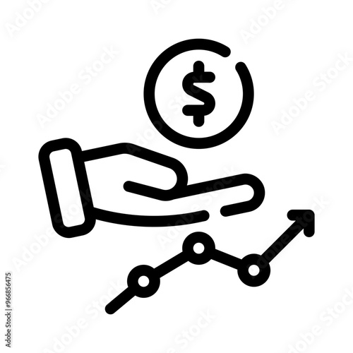earnings line icon