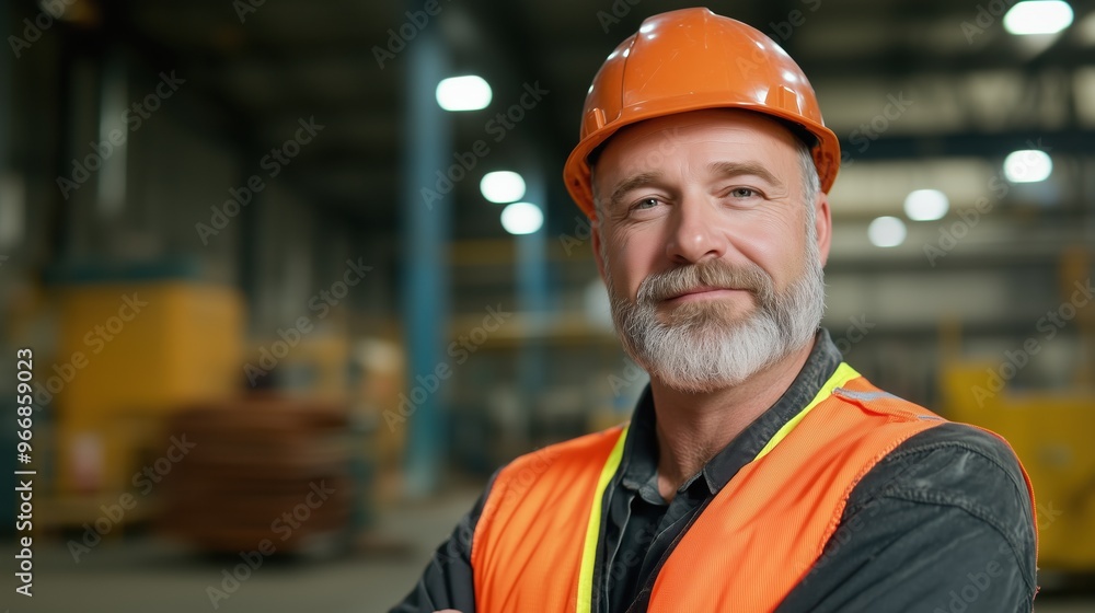 Senior professional in a factory, showcasing confidence and expertise in managing technical operations. Senior professional in a factory, showcasing confidence and expertise in managing technical operations.