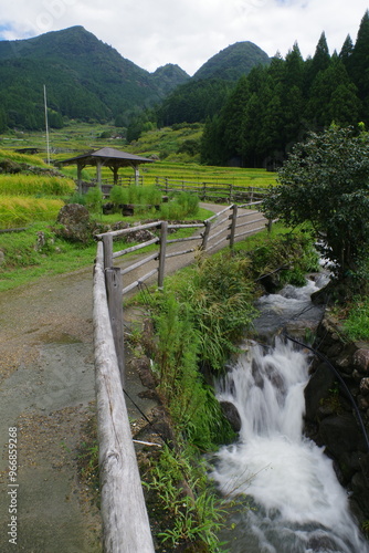 river in the mountains