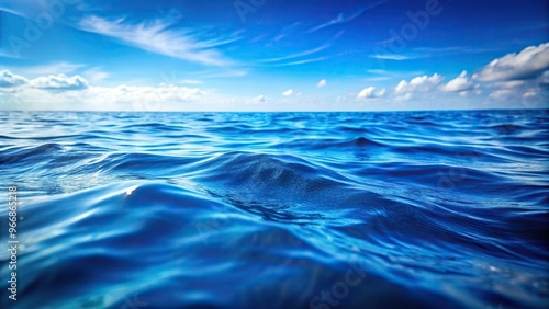 sea surface blue water background texture