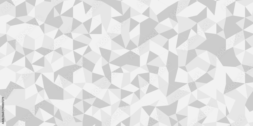 Vector geometric seamless gray and white cube square low polygon background. abstract surface creative diamond pattern gray Polygon Mosaic triangle, business corporate background. Vector geometric seamless gray and white cube square low polygon background. abstract surface creative diamond pattern gray Polygon Mosaic triangle, business corporate background.