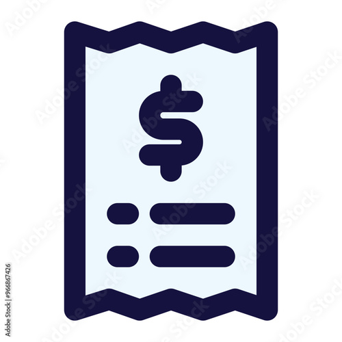 bill icon for illustration