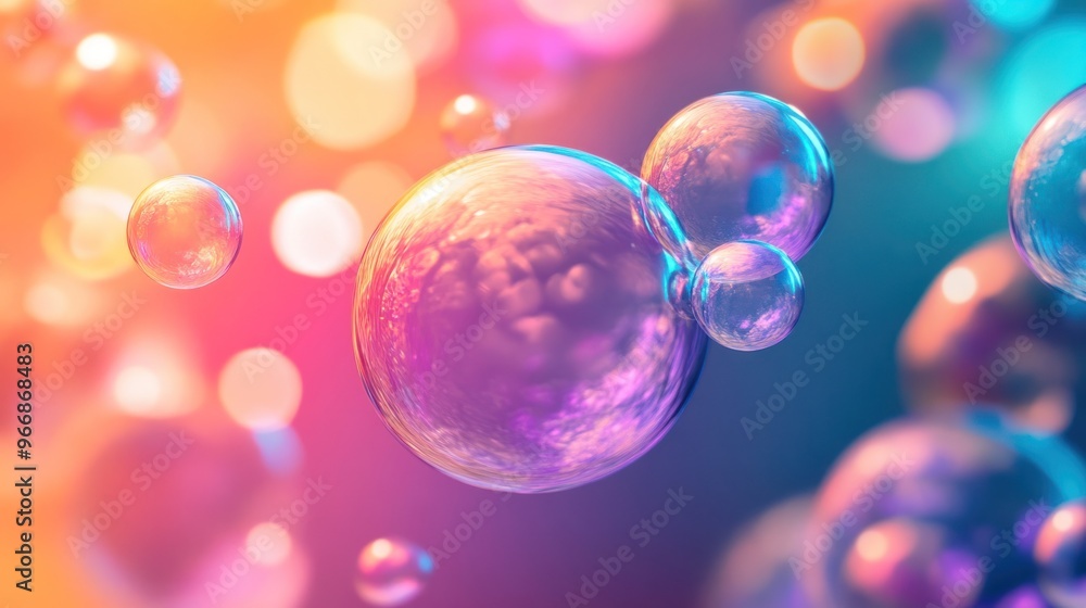 Abstract Bubble Background Abstract Bubble Background