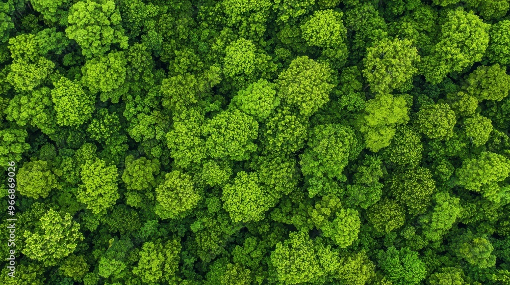 Lush Green Forest Canopy Aerial View Texture Background Lush Green Forest Canopy Aerial View Texture Background