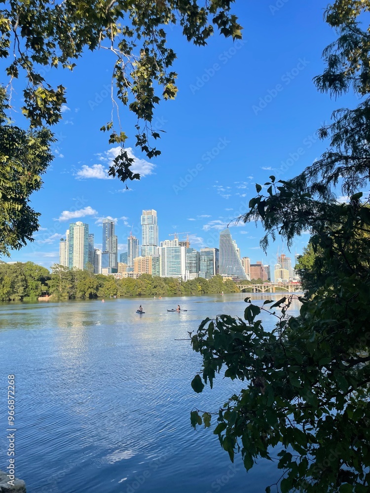 Obraz premium Austin, Texas Skyline 
