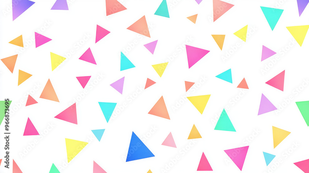 This is a simple, modern background with colorful triangles on a white base. The triangle pattern has a gradient effect and is perfect for adding a stylish touch to your business designs. This is a simple, modern background with colorful triangles on a white base. The triangle pattern has a gradient effect and is perfect for adding a stylish touch to your business designs.