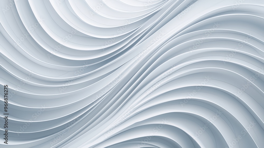 Abstract White Curved Lines Background Abstract White Curved Lines Background