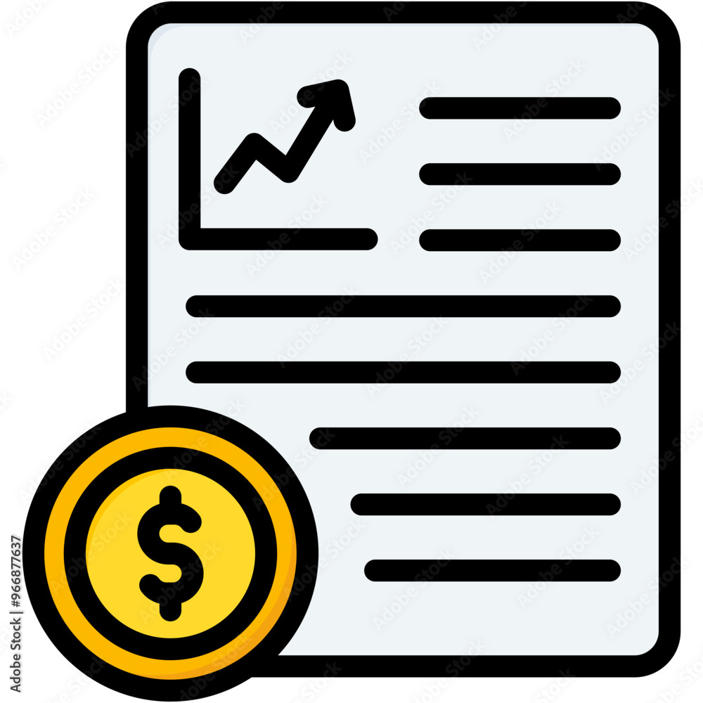 Financial Statement Icon Financial Statement Icon