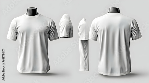 A 3D rendering of a plain w...