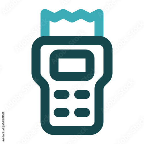 pos terminal icon for illustration