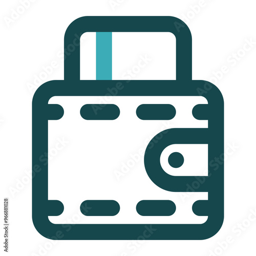 wallet icon for illustration