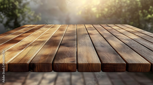 A close-up view of a wooden...
