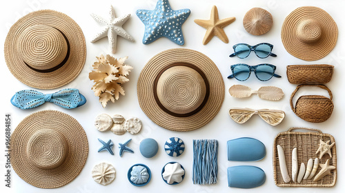 A collection of beach-theme...