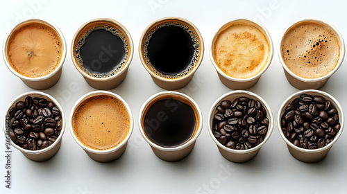 A collection of coffee cups...