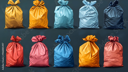 A collection of colorful ga...