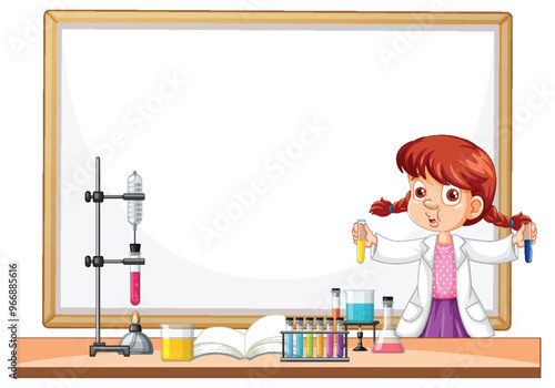 Young Scientist in Laboratory