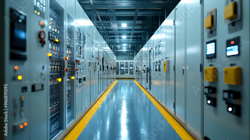 A corridor of industrial co...
