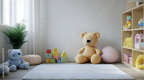 A cozy children's playroom ...