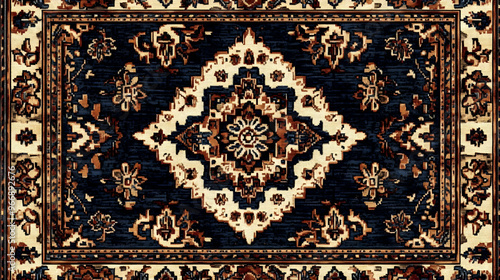 A decorative Persian-style ...