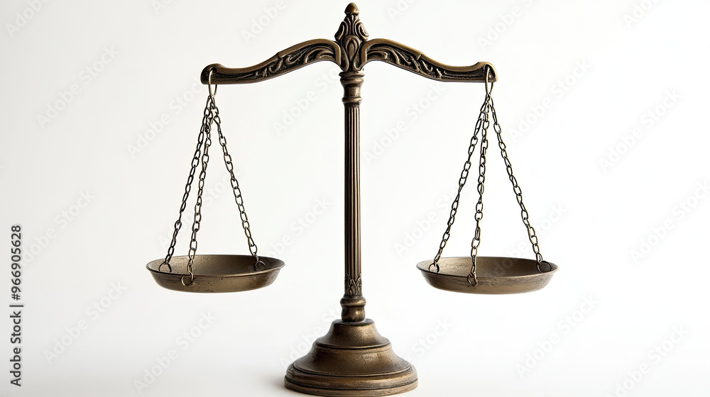 Scales of justice on a transparent background Scales of justice on a transparent background