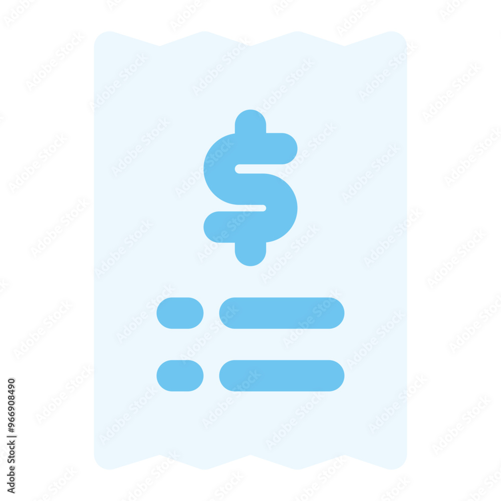 bill icon for illustration bill icon for illustration