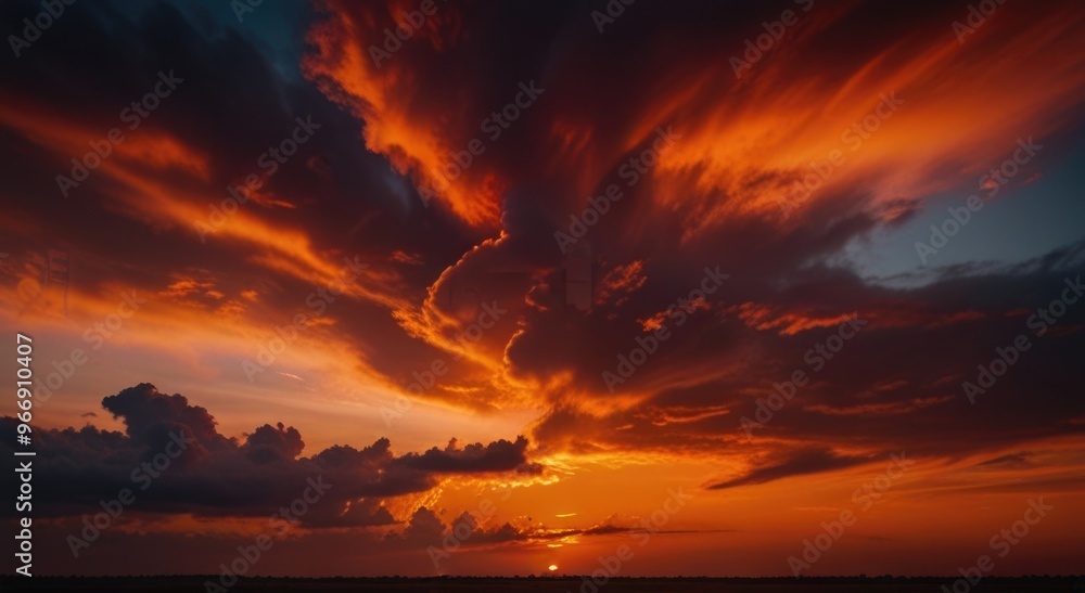 fiery sky at dawn fiery sky at dawn