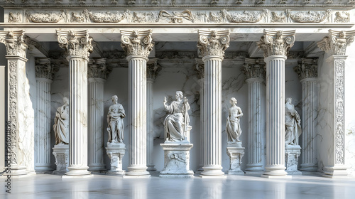 A grand hall featuring clas...