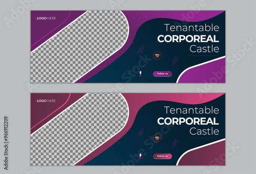 Unique tenantable corporeal castle Facebook cover design