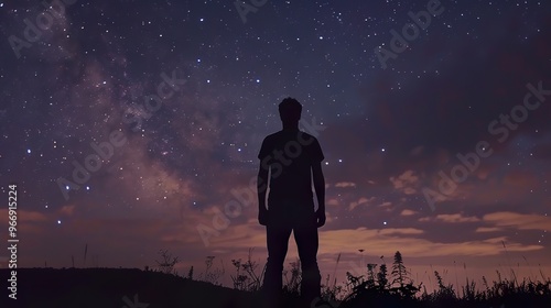 Milky_Way._Night_sky_and_silhouette_of_a_stand