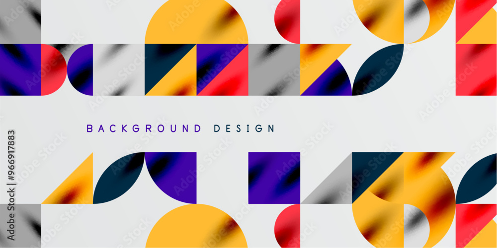 Triangles, round triangles and circles techno art. Vector Illustration For Wallpaper, Banner, Background, Card, Book Illustration, landing page Triangles, round triangles and circles techno art. Vector Illustration For Wallpaper, Banner, Background, Card, Book Illustration, landing page