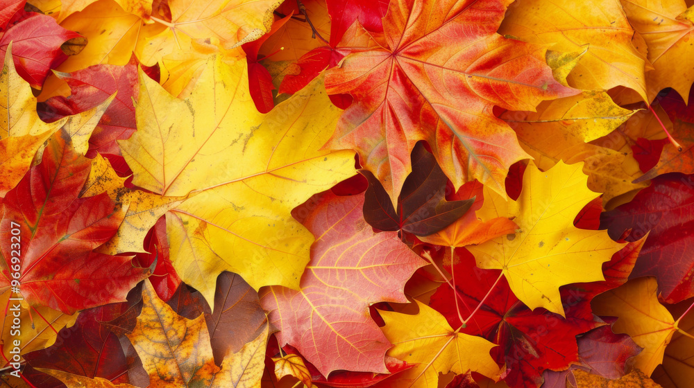 Fall colorful leaves background image Fall colorful leaves background image